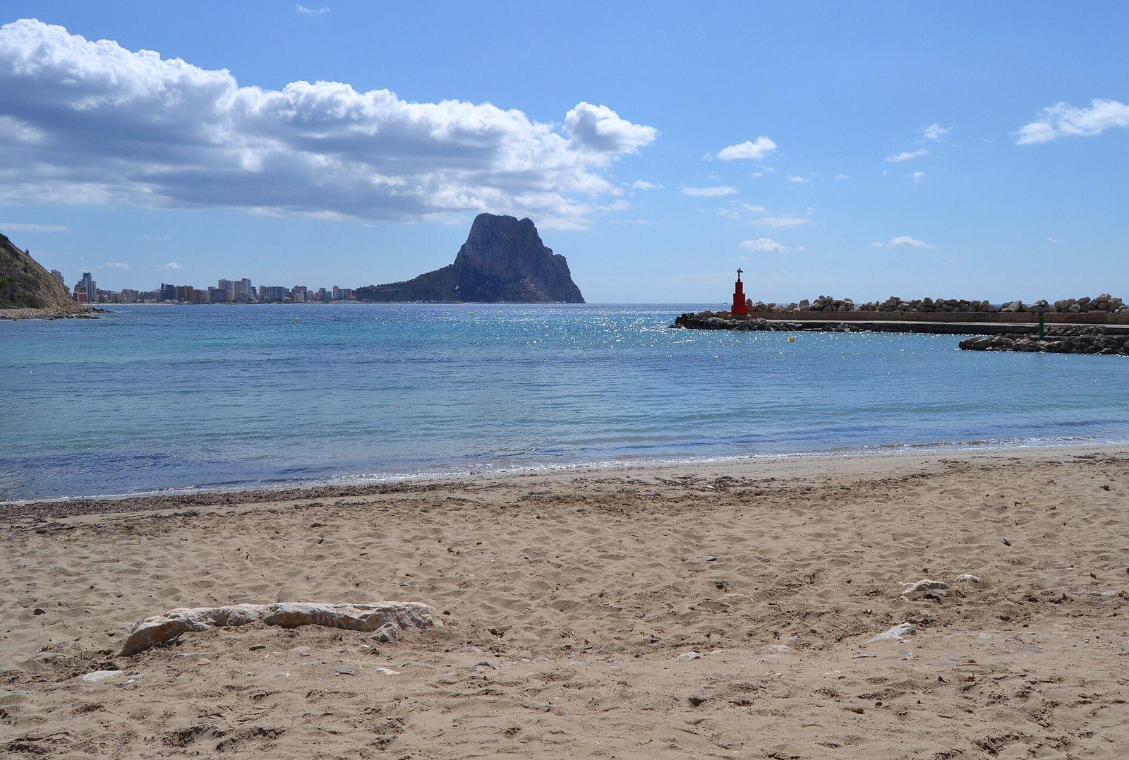 Stränder i Calpe