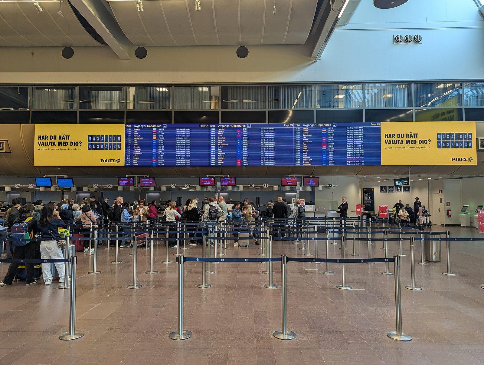 Direktflyg från Sverige