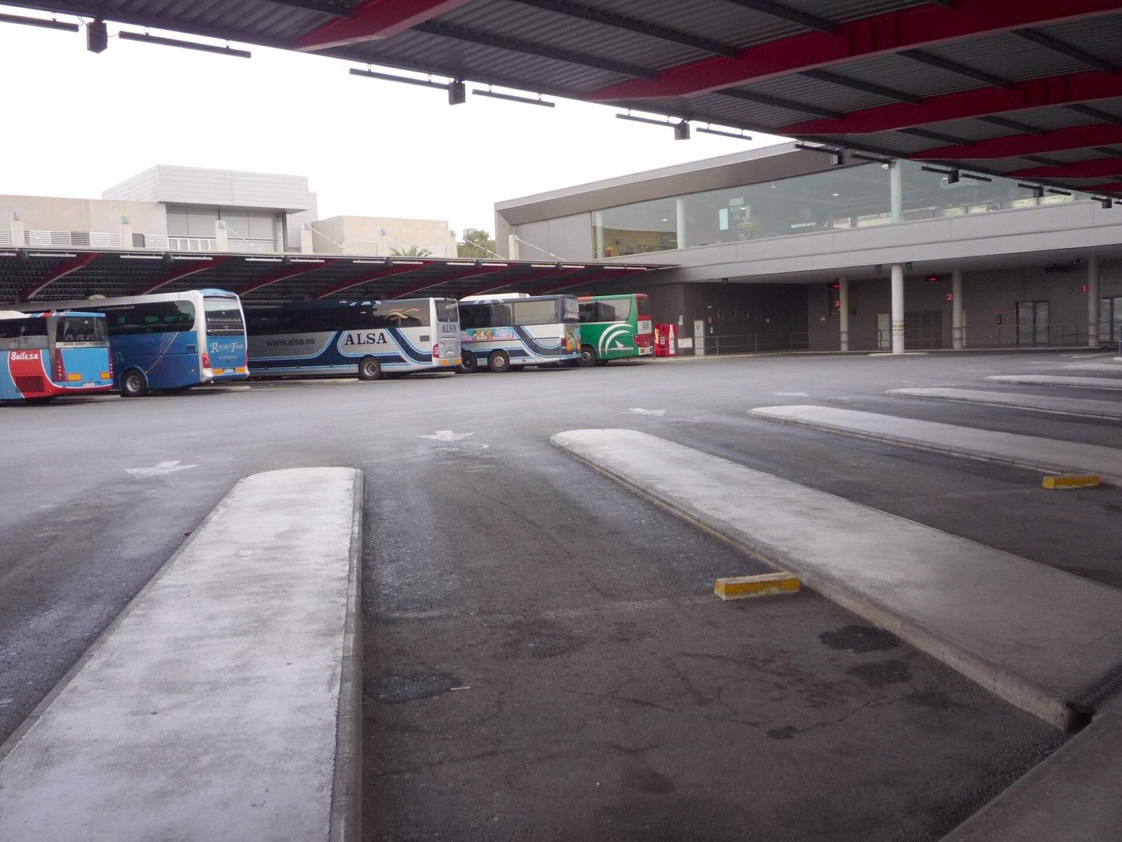 Långfärdsbuss från Alicante